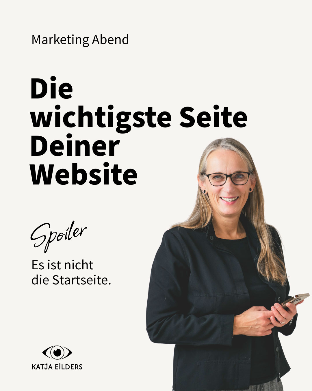 Marketing Abend Die wichtigste Webseite Deiner Website