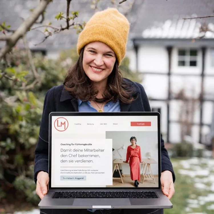 Webseite in einer Woche Carolin Besting