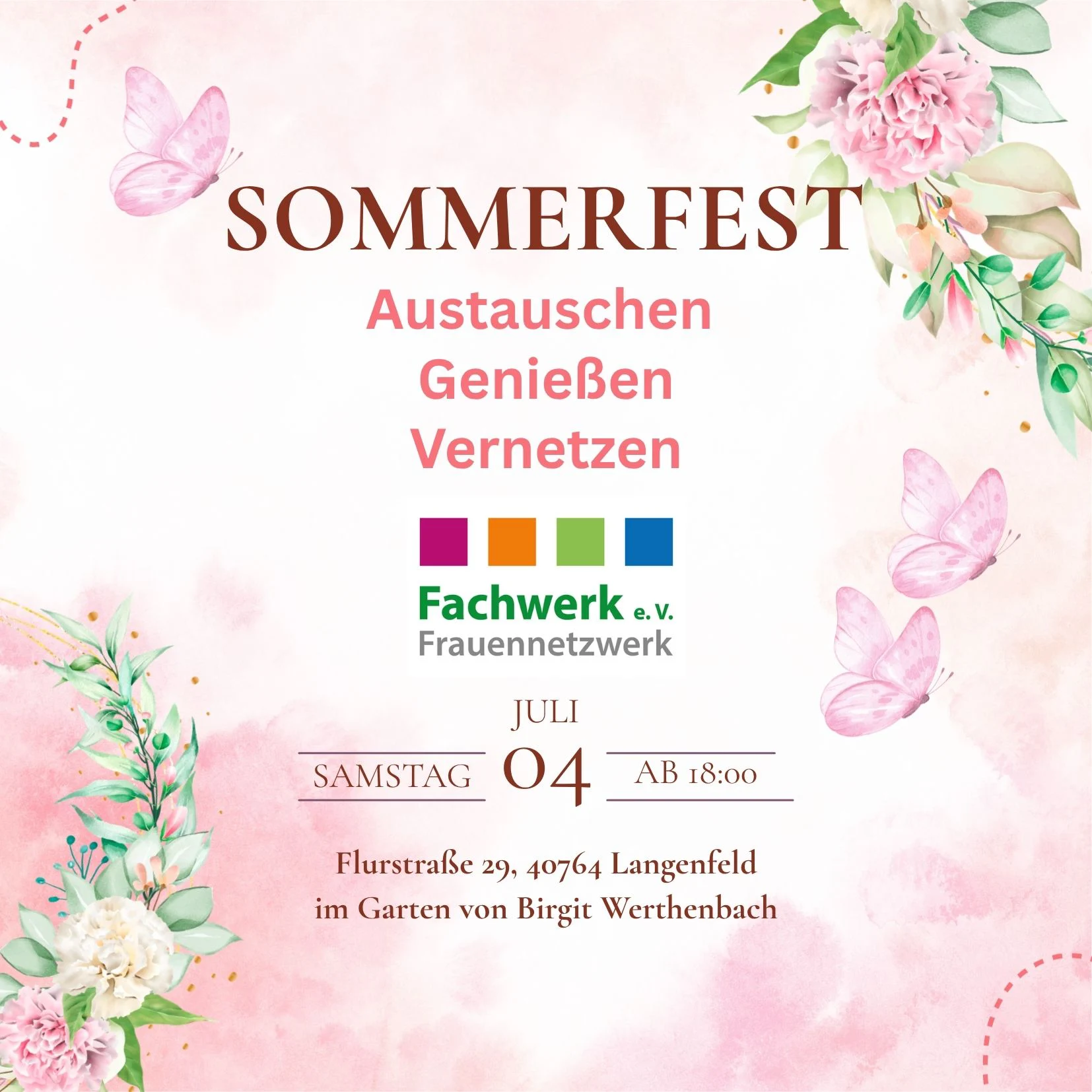 Sommerfest vom Fachwerk e.V.