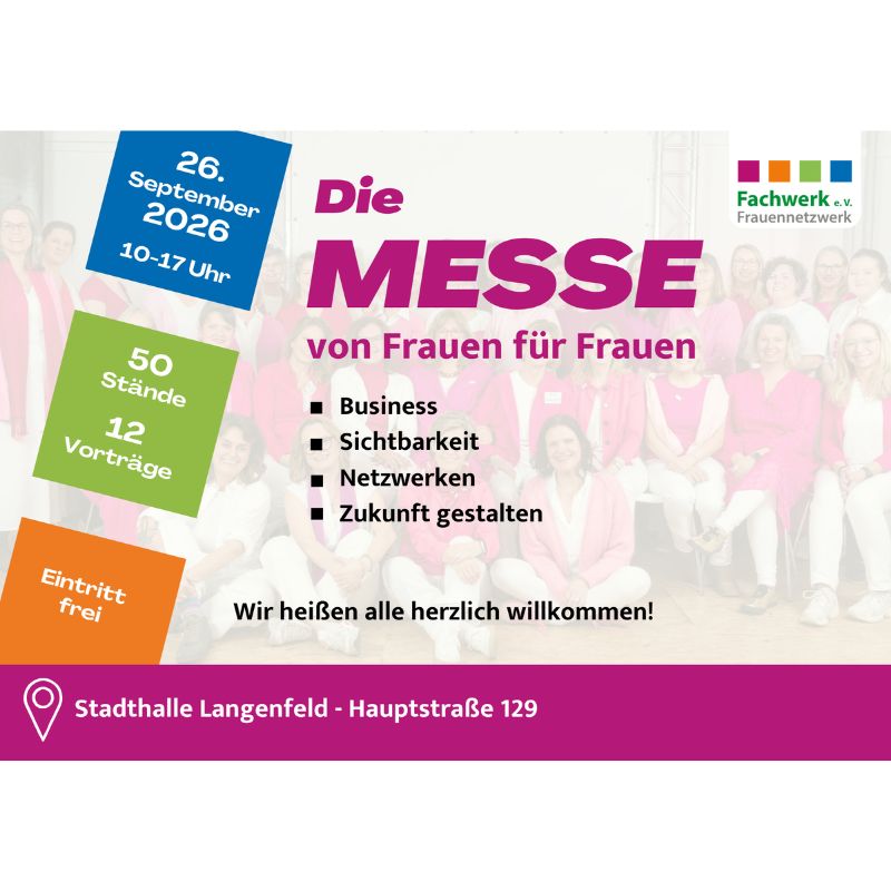 Fachwerk Messe 2026 Grafik